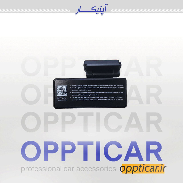 دوربین ثبت وقایع خودرو Q9 Pro – ضبط دو دوربینه 4K با Wi-Fi، G-Sensor و حالت پارکینگ هوشمند