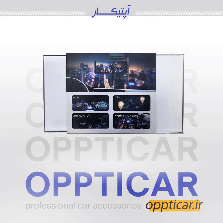 دوربین ثبت وقایع خودرو Q9 Pro – ضبط دو دوربینه 4K با Wi-Fi، G-Sensor و حالت پارکینگ هوشمند