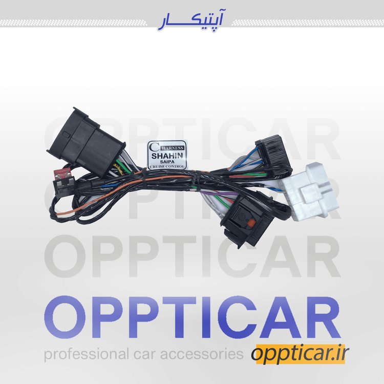 کروز کنترل خودروی شاهین دنده ای برند نوتاش صنعت با اتولاک دربها، لیمیتر و دزدگیر کدینگ